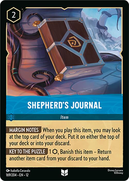 Shepherd's Journal (169/204) [Wilds Unknown] | Black Swamp Games