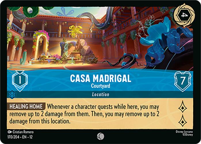 Casa Madrigal - Courtyard (170/204) [Wilds Unknown] | Black Swamp Games