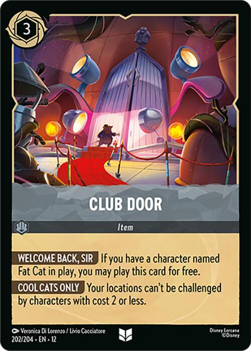 Club Door (202/204) [Wilds Unknown] | Black Swamp Games