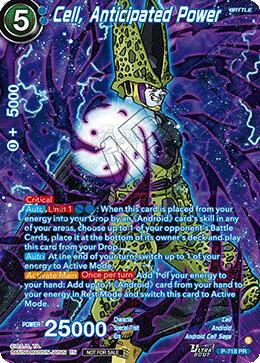 Cell, Anticipated Power (Alternate Art) (Deluxe Pack 2026 Vol.1) (P-718) [Tournament Promotion Cards] | Black Swamp Games