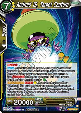 Android 15, Target Capture (Deluxe Pack 2026 Vol.1) (P-719) [Tournament Promotion Cards] | Black Swamp Games