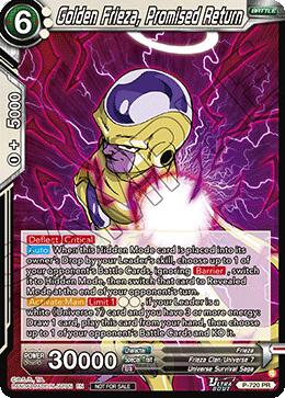 Golden Frieza, Promised Return (Deluxe Pack 2026 Vol.1) (P-720) [Tournament Promotion Cards] | Black Swamp Games