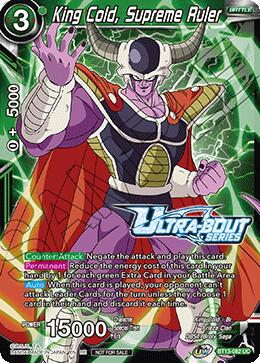 King Cold, Supreme Ruler (Event Pack 18) (BT13-082) [Tournament Promotion Cards] | Black Swamp Games