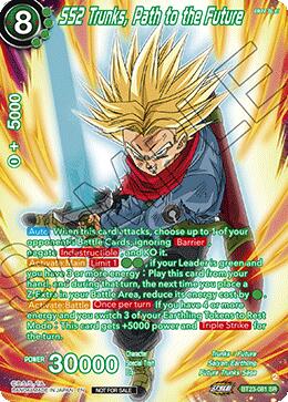 SS2 Trunks, Path to the Future (Premium Alt-Art Set 2026 Vol.1) (BT23-081) [Tournament Promotion Cards] | Black Swamp Games