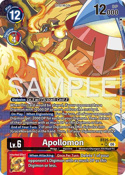 Apollomon [BT25-018] (Alternate Art) [Dual Revolution] | Black Swamp Games