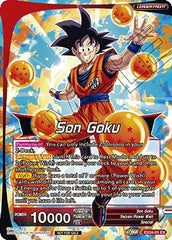 Son Goku // Son Goku, Story of a Forming Wish (Championship Golden Card 2026 Vol.1) (EX24-01) [Tournament Promotion Cards] | Black Swamp Games