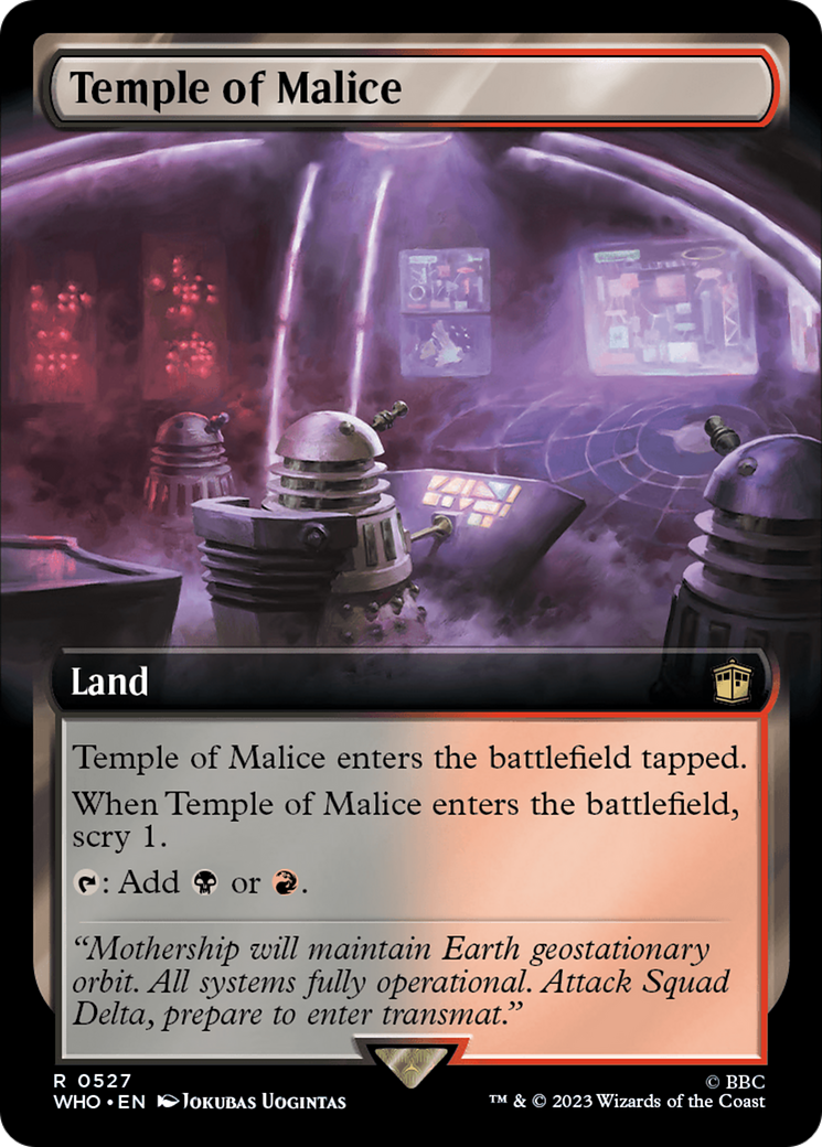 Temple of Malice (Extended Art) [Doctor Who] | Black Swamp Games