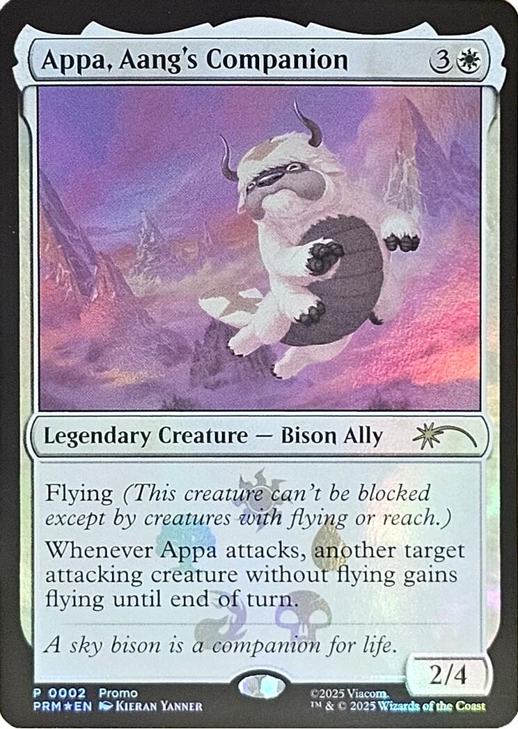 Appa, Aang's Companion [Media Promos] | Black Swamp Games