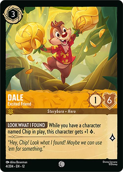 Dale - Excited Friend (4/204) [Wilds Unknown] | Black Swamp Games