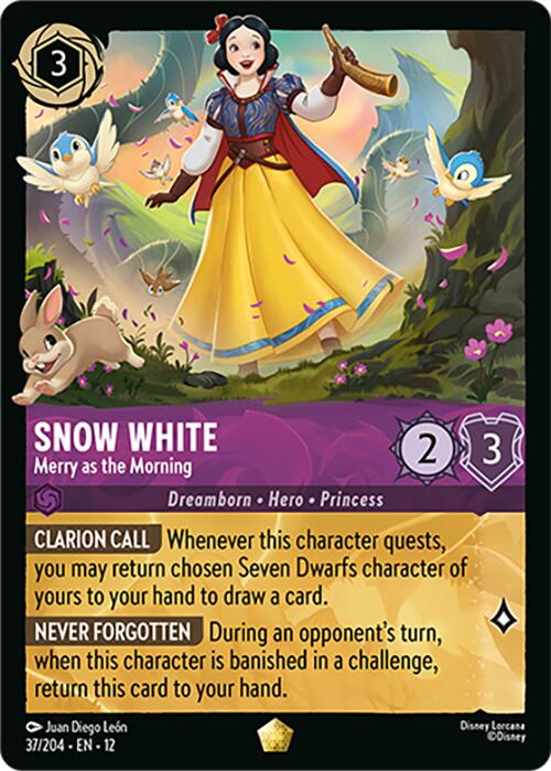 Snow White - Merry as the Morning (37/204) [Wilds Unknown] | Black Swamp Games