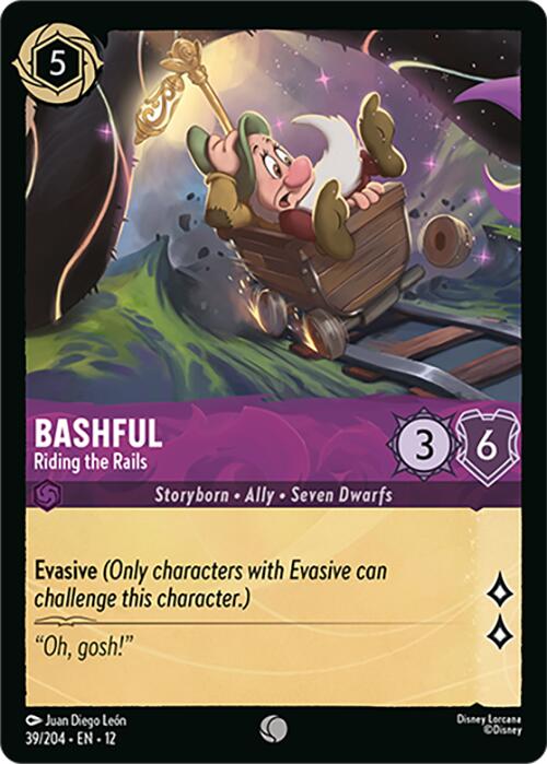 Bashful - Riding the Rails (39/204) [Wilds Unknown] | Black Swamp Games