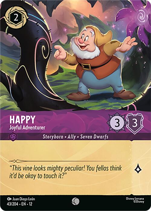 Happy - Joyful Adventurer (Foil) (43/204) [Wilds Unknown] | Black Swamp Games