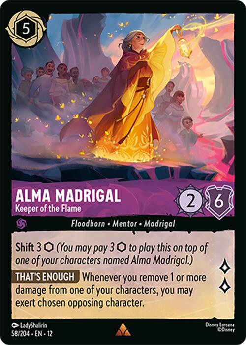 Alma Madrigal - Keeper of the Flame (58/204) [Wilds Unknown] | Black Swamp Games