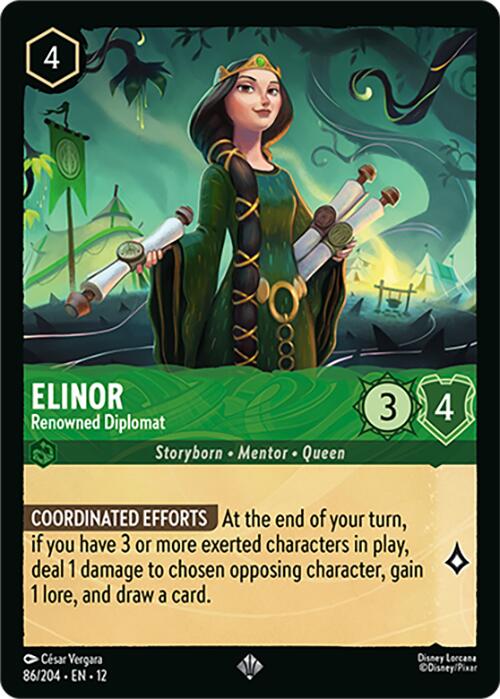 Elinor - Renowned Diplomat (86/204) [Wilds Unknown] | Black Swamp Games