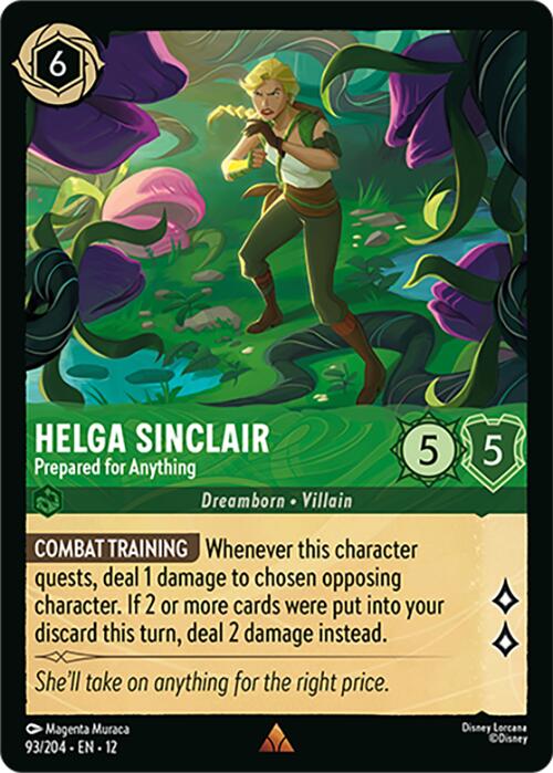 Helga Sinclair - Prepared for Anything (93/204) [Wilds Unknown] | Black Swamp Games