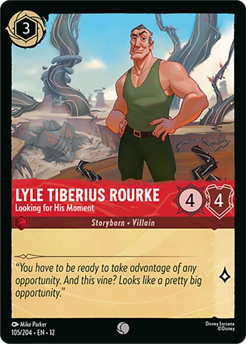 Lyle Tiberius Rourke - Looking for His Moment (105/204) [Wilds Unknown] | Black Swamp Games