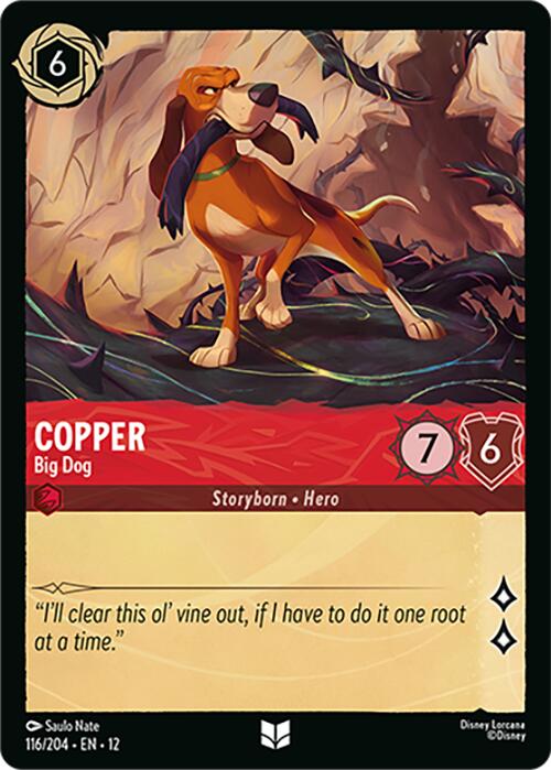 Copper - Big Dog (116/204) [Wilds Unknown] | Black Swamp Games
