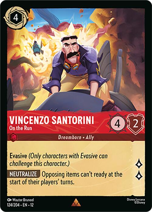 Vincenzo Santorini - On the Run (124/204) [Wilds Unknown] | Black Swamp Games