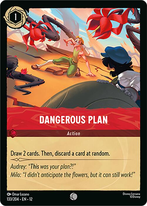 Dangerous Plan (133/204) [Wilds Unknown] | Black Swamp Games