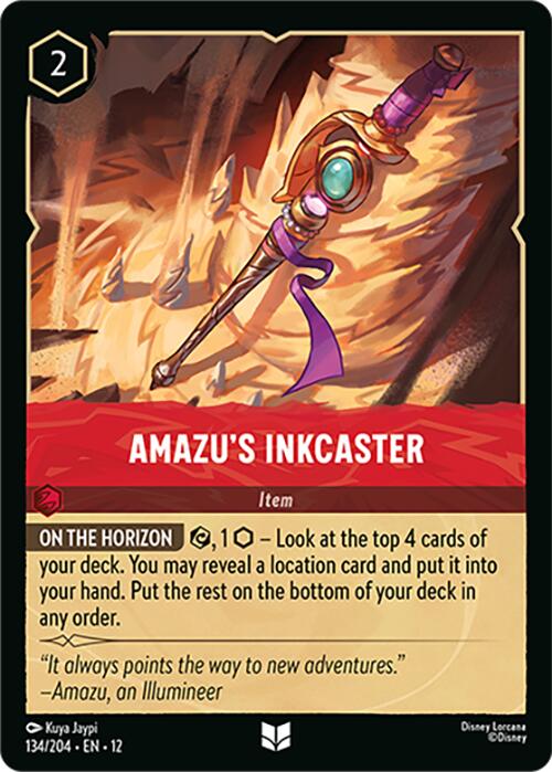 Amazu's Inkcaster (134/204) [Wilds Unknown] | Black Swamp Games