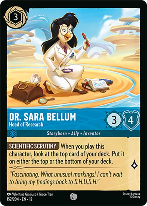 Dr. Sara Bellum - Head of Research (152/204) [Wilds Unknown] | Black Swamp Games