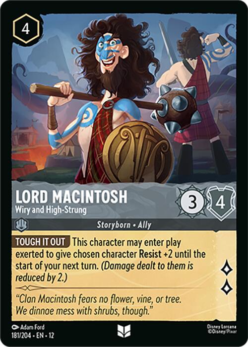 Lord Macintosh - Wiry and High-Strung (181/204) [Wilds Unknown] | Black Swamp Games