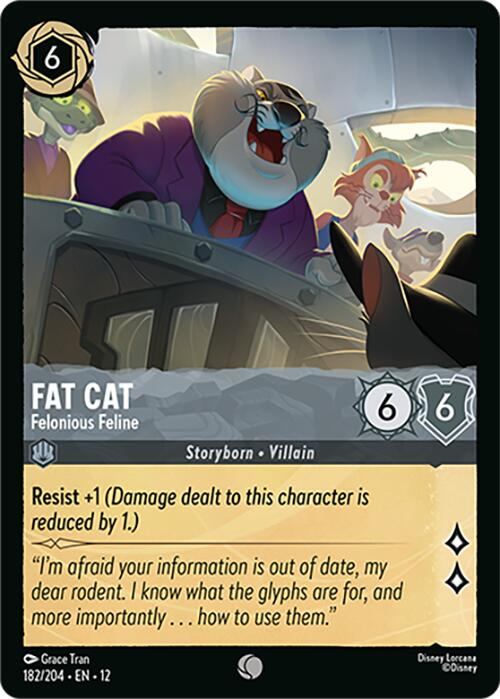 Fat Cat - Felonious Feline (182/204) [Wilds Unknown] | Black Swamp Games