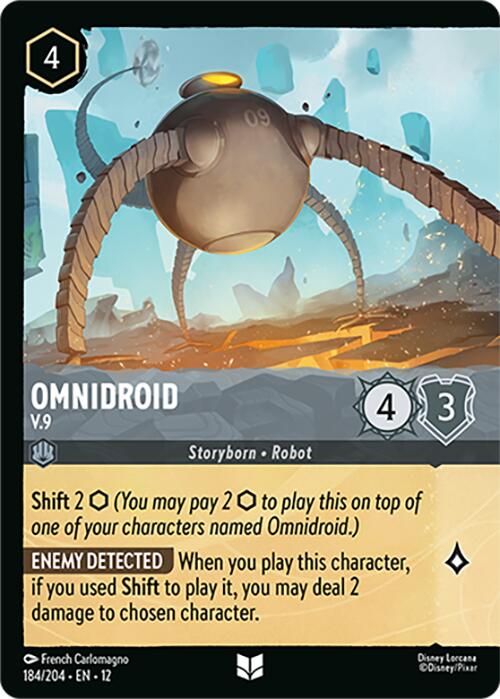 Omnidroid - V.9 (Foil) (184/204) [Wilds Unknown] | Black Swamp Games