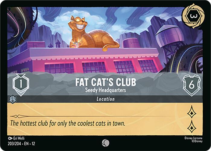 Fat Cat's Club - Seedy Headquarters (203/204) [Wilds Unknown] | Black Swamp Games