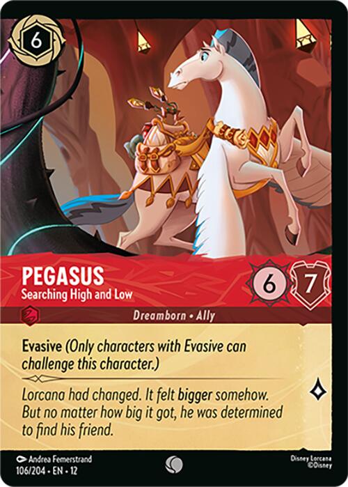 Pegasus - Searching High and Low (Foil) (106/204) [Wilds Unknown] | Black Swamp Games