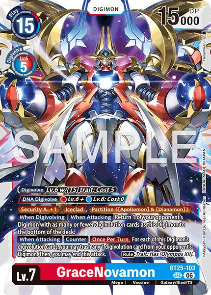 GraceNovamon [BT25-103] [Dual Revolution] | Black Swamp Games