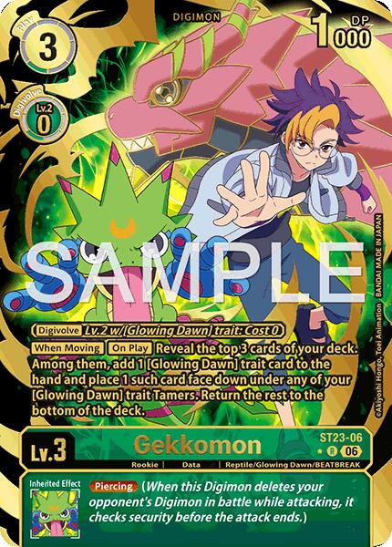 Gekkomon [ST23-06] (Rare Pull) [Starter Deck: Beatbreak] | Black Swamp Games