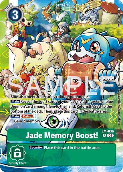 Jade Memory Boost! [LM-036] (Alternate Art) [Starter Deck: Beatbreak] | Black Swamp Games