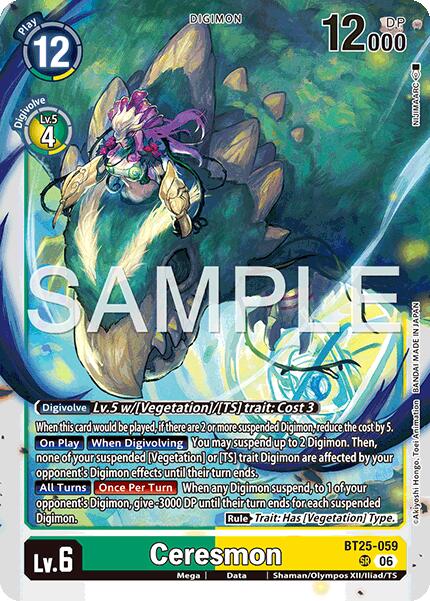 Ceresmon [BT25-059] [Dual Revolution] | Black Swamp Games