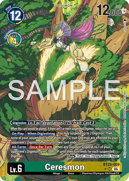 Ceresmon [BT25-059] (Alternate Art) [Dual Revolution] | Black Swamp Games