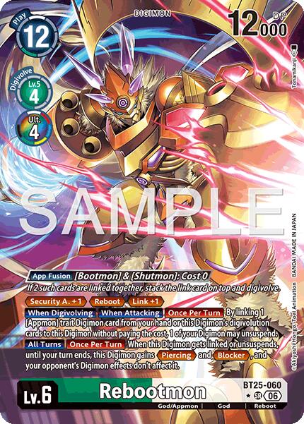 Rebootmon [BT25-060] (Alternate Art) [Dual Revolution] | Black Swamp Games