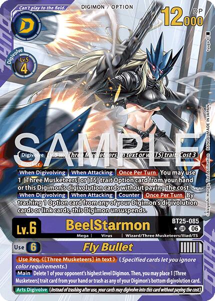 BeelStarmon // Fly Bullet [BT25-085] (Alternate Art) [Dual Revolution] | Black Swamp Games