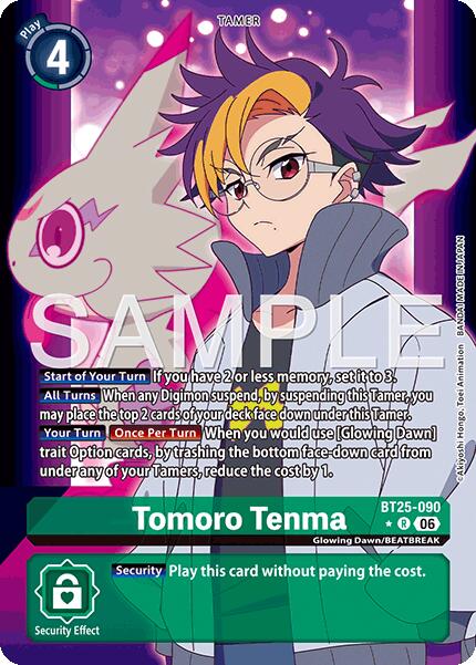 Tomoro Tenma [BT25-090] (Alternate Art) [Dual Revolution] | Black Swamp Games