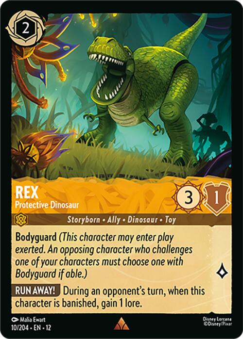 Rex - Protective Dinosaur (10/204) [Wilds Unknown] | Black Swamp Games