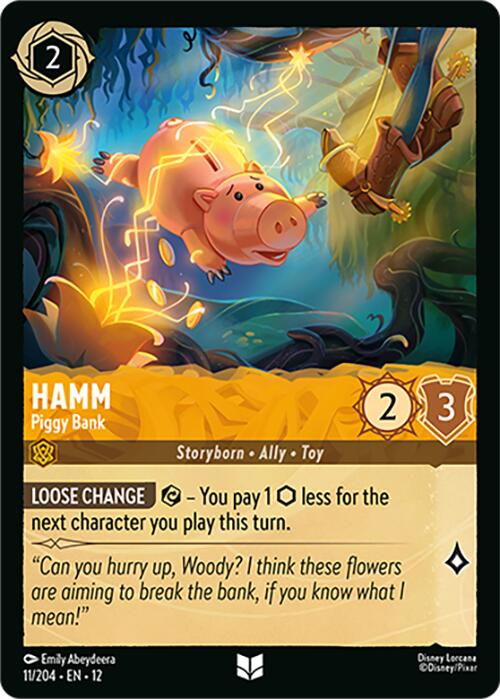 Hamm - Piggy Bank (11/204) [Wilds Unknown] | Black Swamp Games