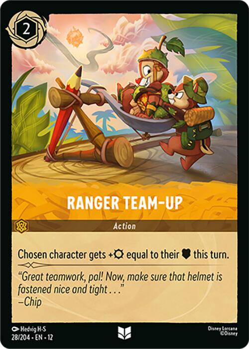 Ranger Team-Up (28/204) [Wilds Unknown] | Black Swamp Games