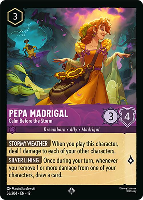 Pepa Madrigal - Calm Before the Storm (56/204) [Wilds Unknown] | Black Swamp Games
