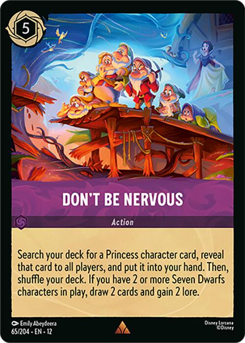 Don't Be Nervous (65/204) [Wilds Unknown] | Black Swamp Games