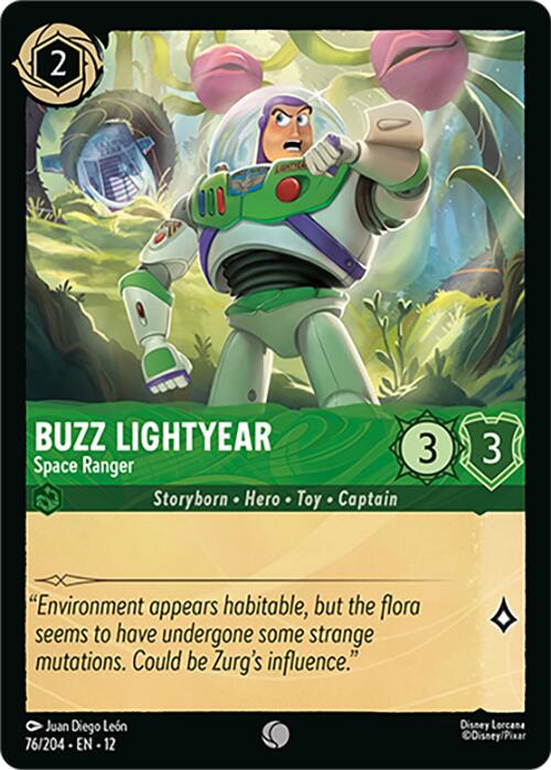 Buzz Lightyear - Space Ranger (76/204) [Wilds Unknown] | Black Swamp Games