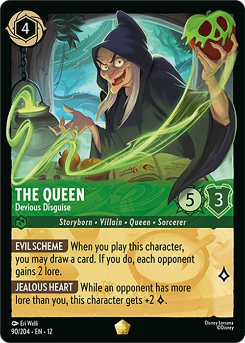 The Queen - Devious Disguise (90/204) [Wilds Unknown] | Black Swamp Games
