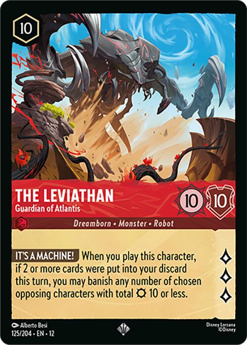 The Leviathan - Guardian of Atlantis (125/204) [Wilds Unknown] | Black Swamp Games