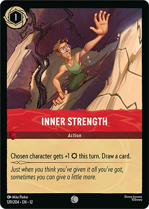 Inner Strength (129/204) [Wilds Unknown] | Black Swamp Games