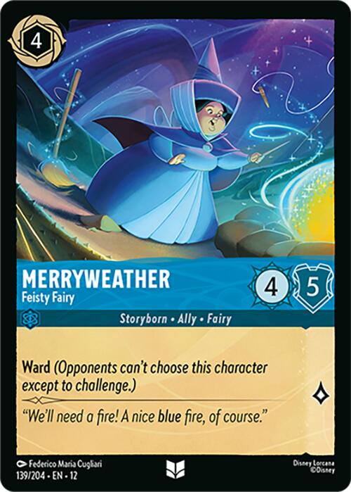 Merryweather - Feisty Fairy (139/204) [Wilds Unknown] | Black Swamp Games