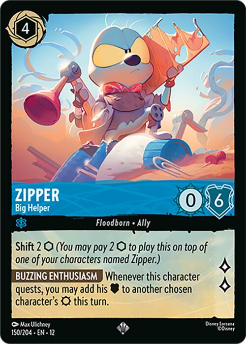 Zipper - Big Helper (150/204) [Wilds Unknown] | Black Swamp Games