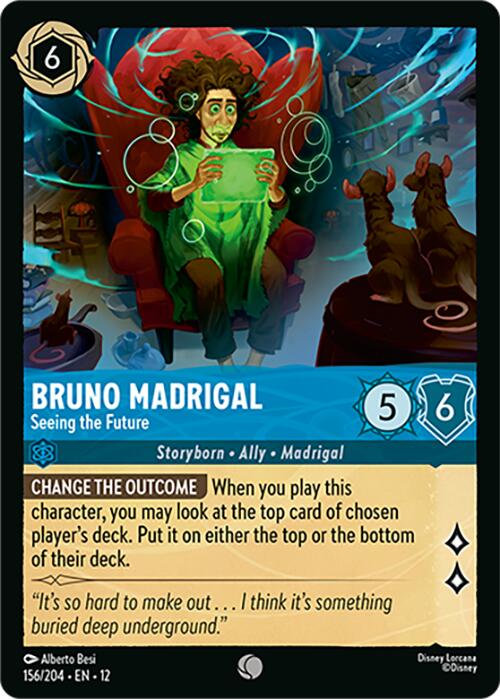 Bruno Madrigal - Seeing the Future (156/204) [Wilds Unknown] | Black Swamp Games